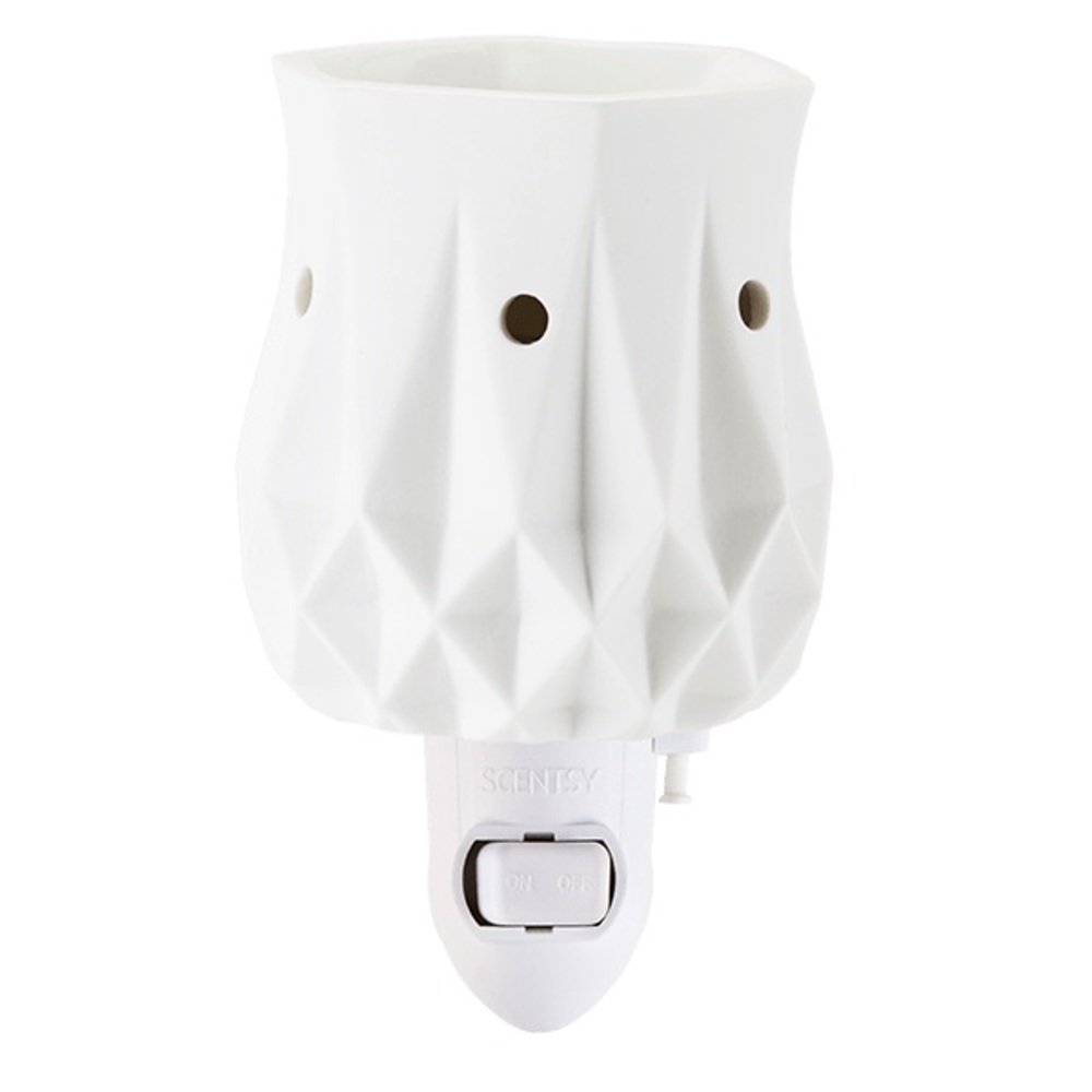 🆕 Scentsy Alabaster Mini Nightlight Warmer